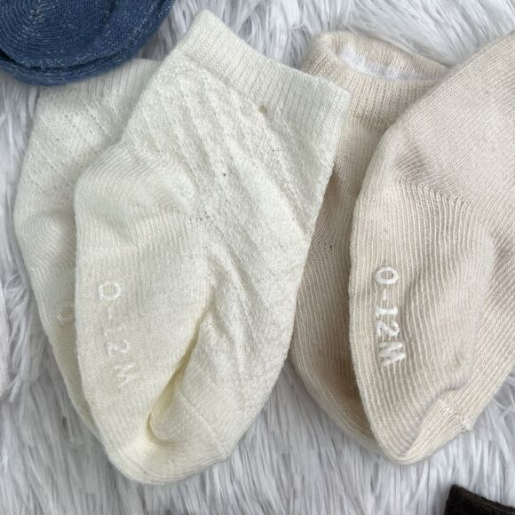 0-12M Baby Boy Sock Lot 10 Pairs Ankle - Picture 3 of 6